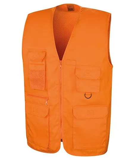 Heren Bodywarmer Safari Result R045X in Heren Bodywarmer Safari Result R045X Orange