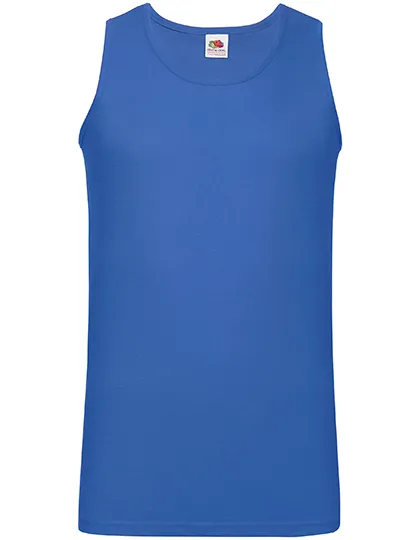 Heren Tanktop Fruit of the Loom Athletic 61-098-0 in Heren Tanktop Fruit of the Loom Athletic 61-098-0 - Royal Blue