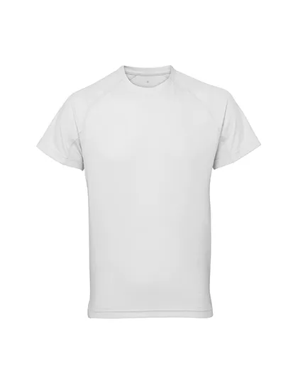 Heren Sportshirt TriDri Panelled Tech Tee TR011 in Heren Sportshirt TriDri Panelled Tech Tee TR011 - White