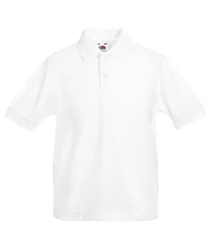 Kinder poloshirt Fruit of the Loom 63-417-0 productfoto