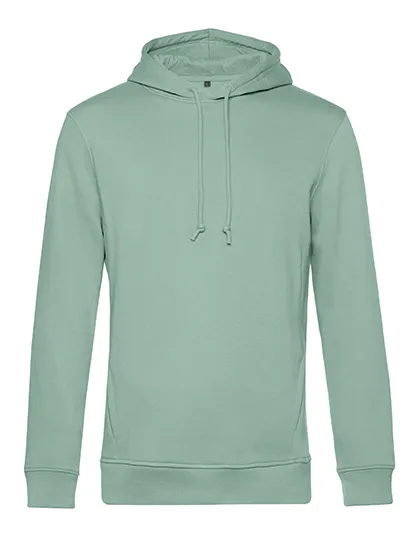 Organische Heren Hoodie B&C Inspire hooded WU33B in Organische Heren Hoodie B&C Inspire hooded WU33B - Sage