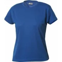 Dames T-shirts Clique Ice T 029335 in Kobalt