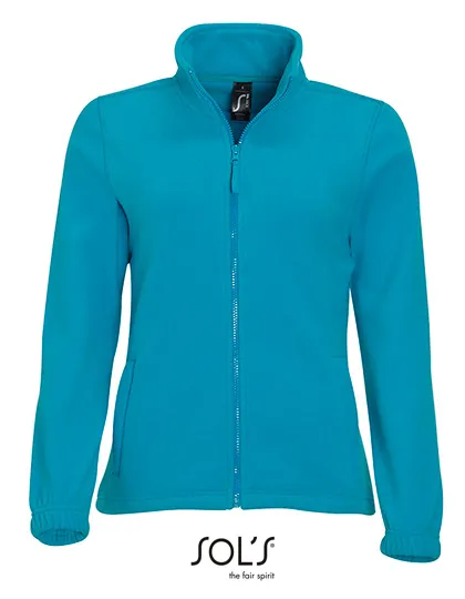 Dames Fleece Vest Sols North 54500 in Dames Fleece Vest Sols North 54500 Aqua