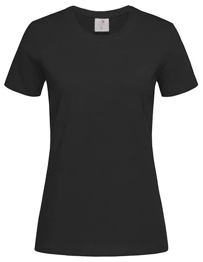 Dames T-shirt Classic-T Fitted Stedman ST2600 in Dames T-shirt Classic-T Fitted Stedman ST2600 - Black Opal
