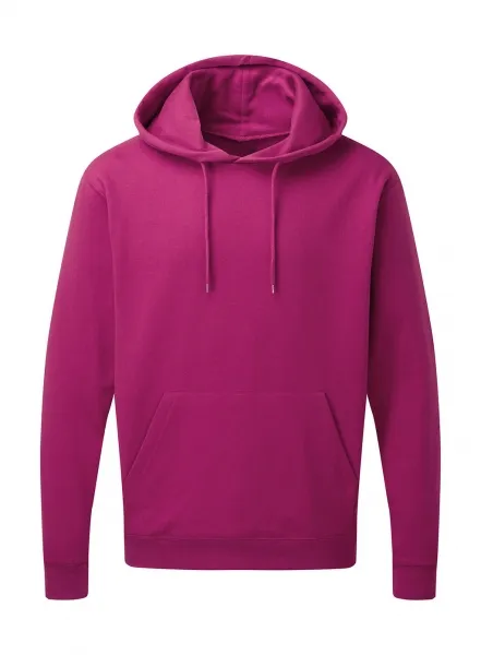 Heren Hooded Sweater SG27 in Heren Hooded Sweater SG27 Dark Pink