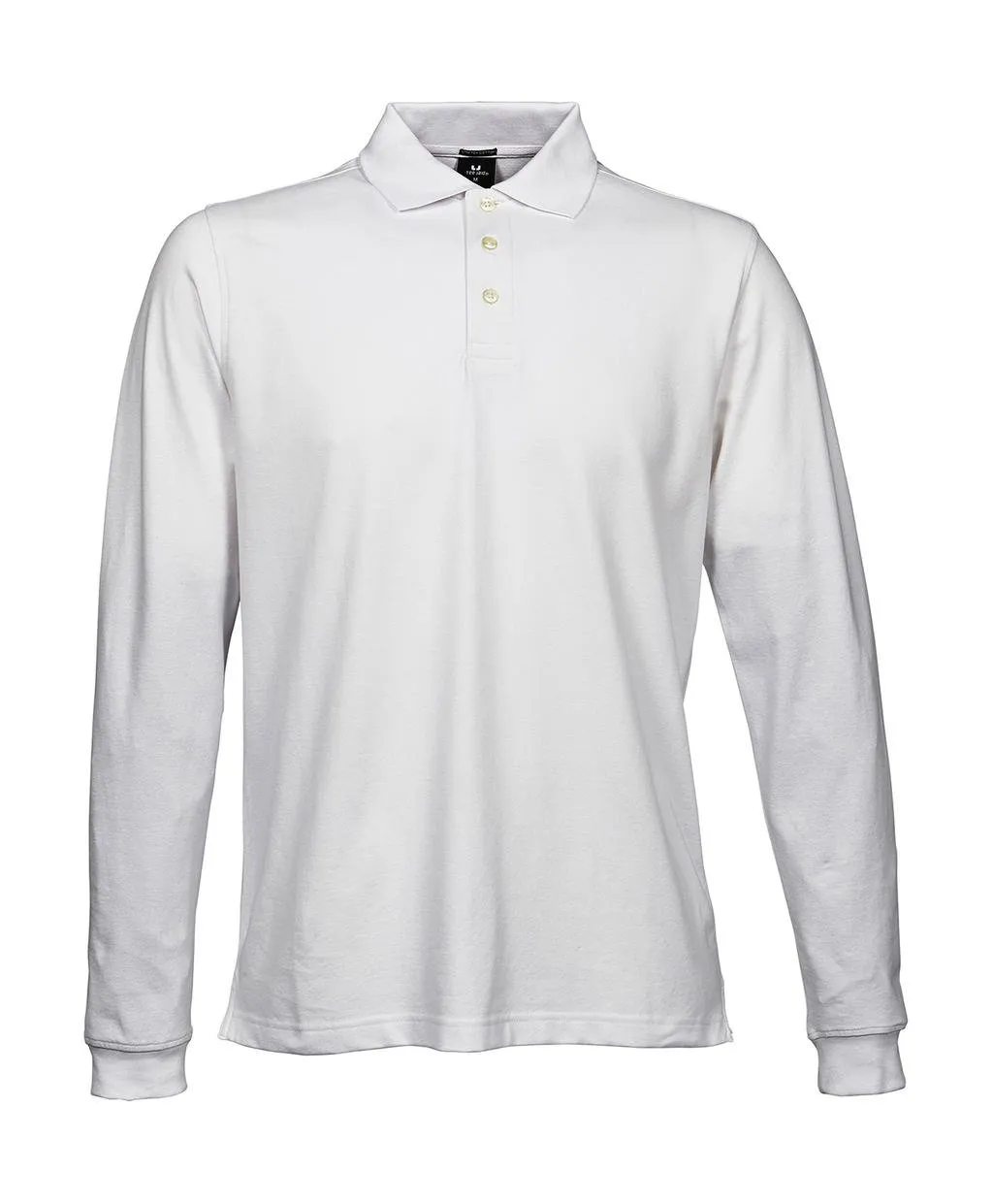 Heren Polo Lange Mouw Stretch Tee Jays 1406 productfoto