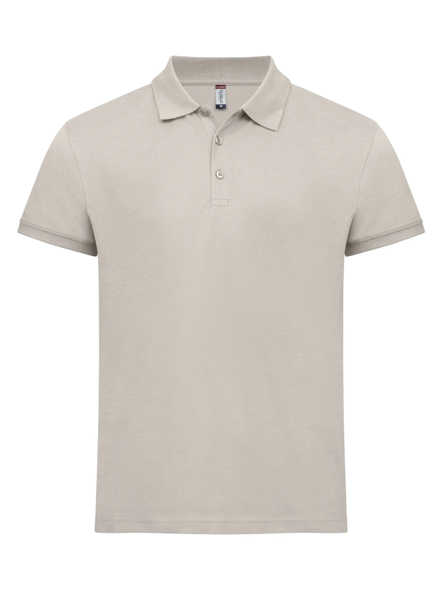 Heren Polo Clique Lincoln 028204 in Heren Polo Clique Lincoln 028204 Steen Grijs