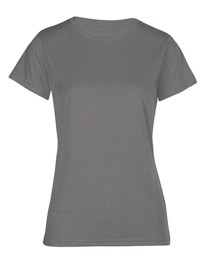 Dames Sportshirt Promodoro Performance-T 3521 in Dames Sportshirt Promodoro Performance-T 3521 - Light Grey