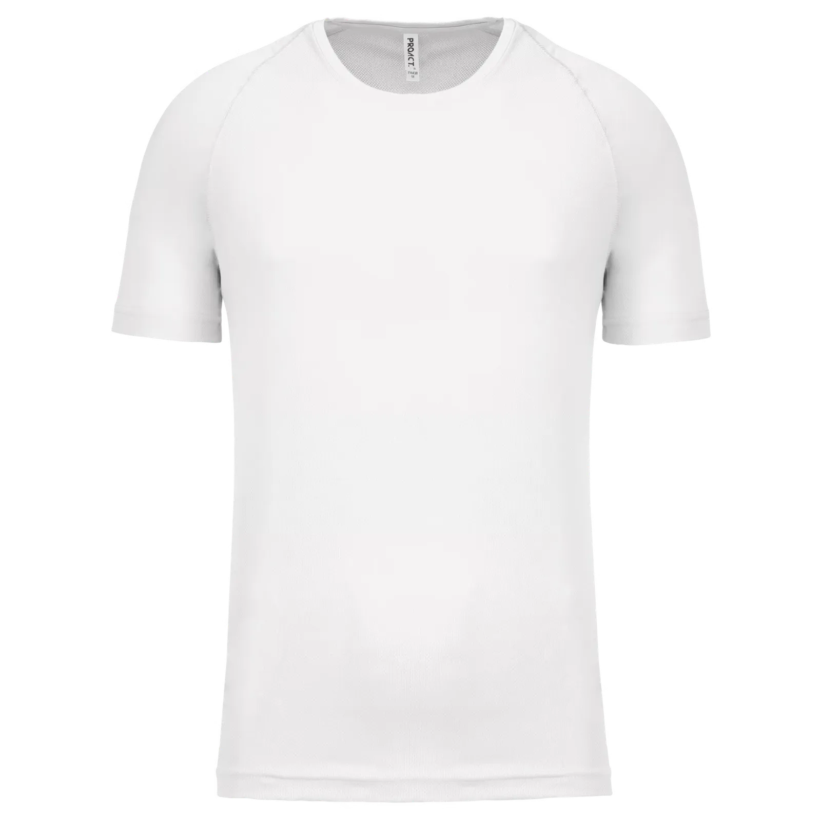 Heren Sportshirt Proact PA438 in Heren Sportshirt Proact PA438 - White