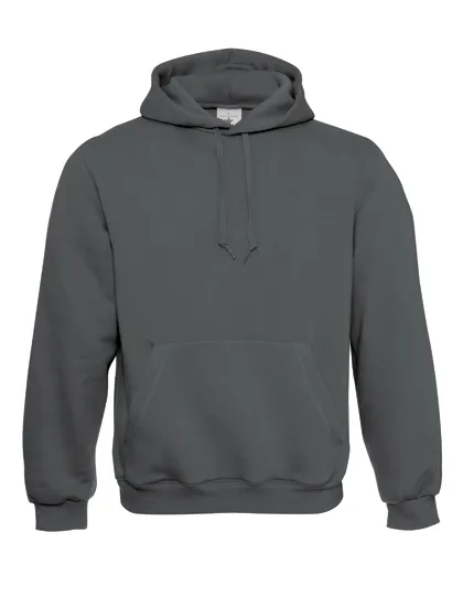 Hooded sweater B&C WU620 in Hooded Sweater B&C steel grey
