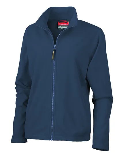Dames Fleece vest Result R115F in Dames Fleece vest Result R115F Navy