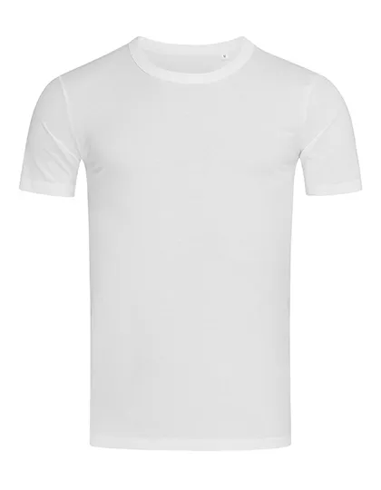 Heren T-shirt Stedman Morgan Crew Neck ST9020 in Heren T-shirt Stedman Morgan Crew Neck ST9020 - White