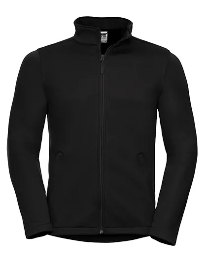 Heren Softshell Jas Russell Smart R-040M-0 in Heren Softshell Jas Russell Smart R-040M-0 Black