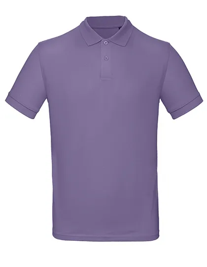 Heren Polo Inspire B&C PM430 in Heren Polo Inspire B&C PM430 Millenial Lilac