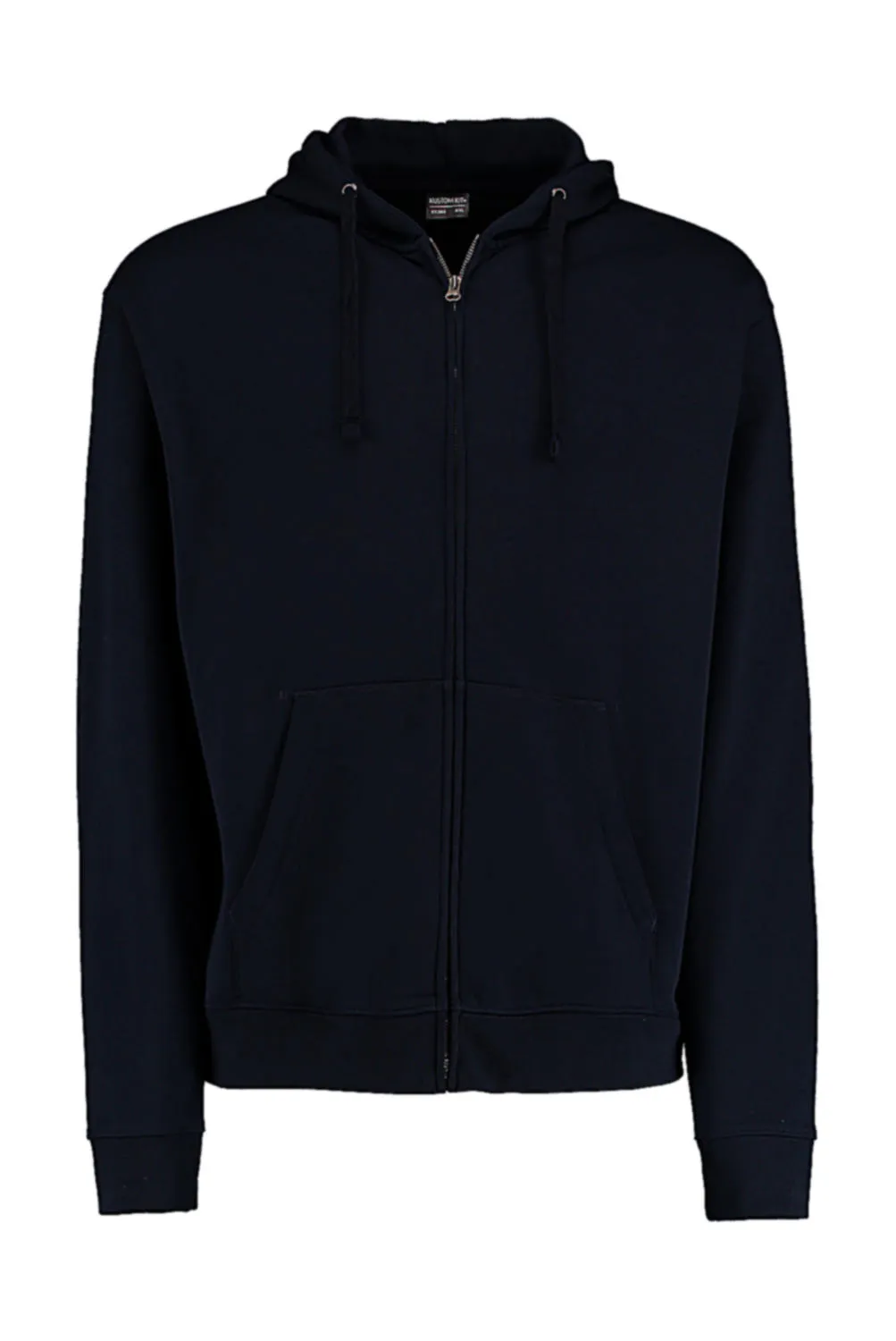 Heren Hoodie met rits Kustom Kit KK303 productfoto