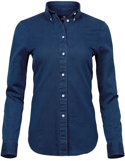 Dames Blouse Casual Tee Jays 4003 in Dames Blouse Casual Tee Jays 4003 Indigo