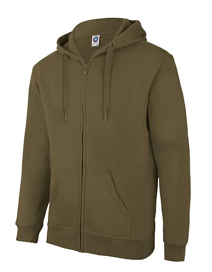 Heren Hoodie met Rits Starworld SW250 productfoto