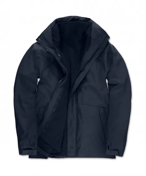 Heren Jas B&C Corporate 3-in-1 Jacket JU873 productfoto