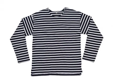 Heren T-shirt lange Mouw Breton Mantis M136 productfoto