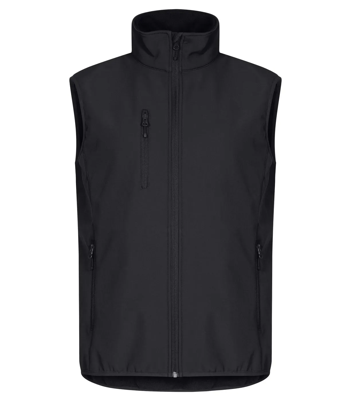 Heren Softshell Bodywarmer Clique Classic 0200911 in Heren Softshell Bodywarmer Clique Classic 0200911 Zwart
