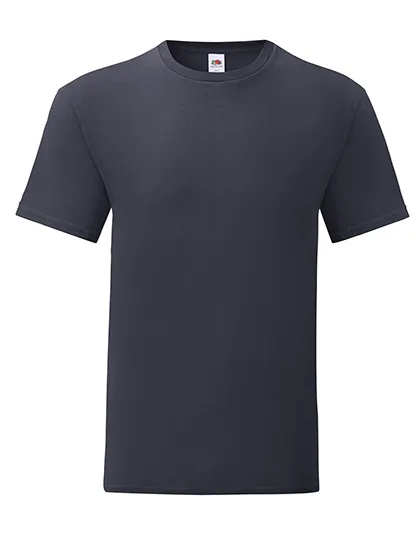 Heren T-shirt Fruit of the loom 61-430-0 in Heren T-shirt Fruit of the loom 61-430-0 - Deep Navy