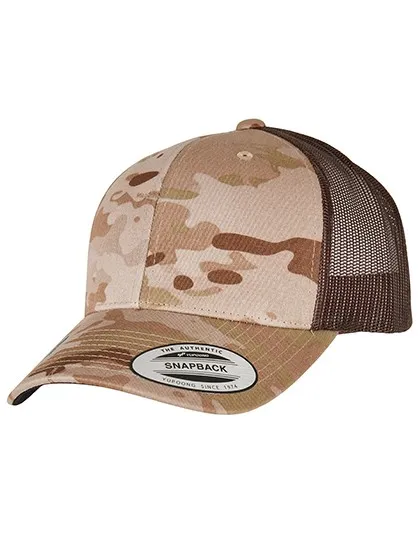 Truckers Cap Flexfit Retro 6606MC productfoto