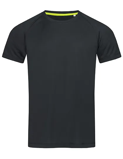 Heren Sportshirt Stedman ST8410 in Heren Sportshirt Stedman ST8410 Black Opal