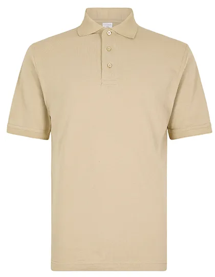 Heren Poloshirt Kustom Kit Classic KK460  in Heren Poloshirt Kustom Kit Classic KK460 Sand