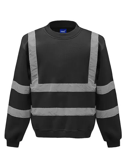 Sweater High Visibility HVJ510 in Sweater High Visibility HVJ510 Zwart