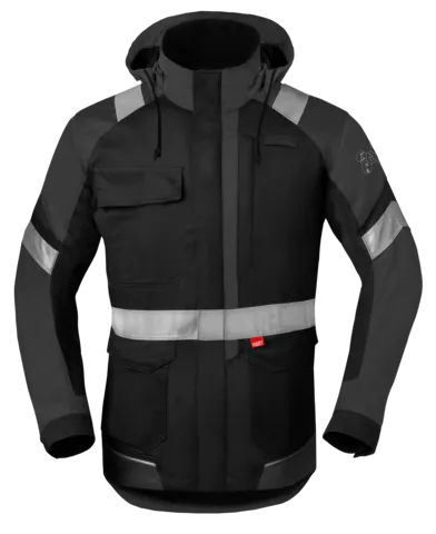 HAVEP Werkjas 5safety Image+ Parka 50286 in HAVEP Werkjas 5safety Image+ Parka 50286 zwart-charcoal