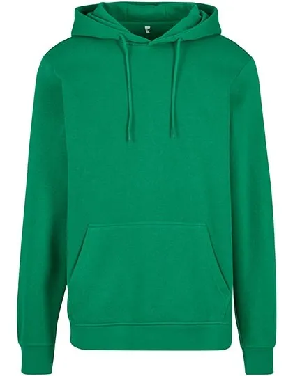 Heren Hoodie Basic Build Your Brand BB001 in Heren Hoodie Basic Build Your Brand BB001 - C.Green