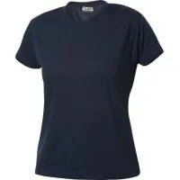 Dames T-shirts Clique Ice T 029335 in navy