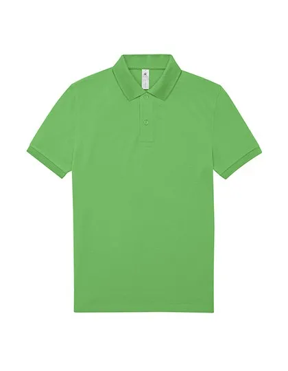 Heren Polo B&C PU424 in Heren Polo B&C PU424 Appel Groen