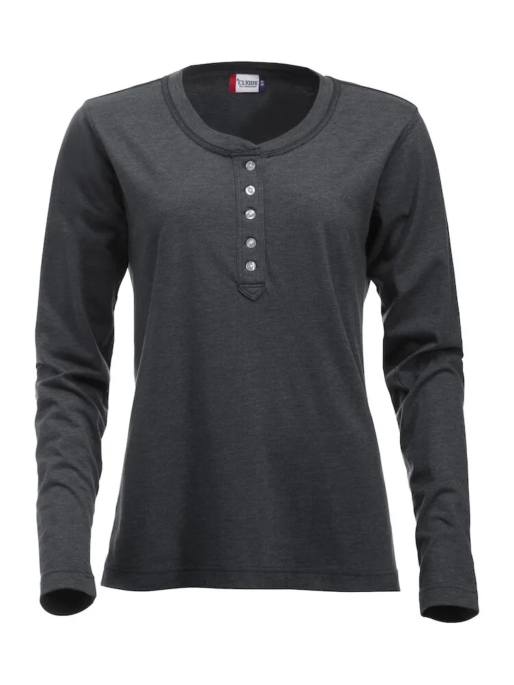Dames T-shirt lange Mouw Clique Orlando productfoto