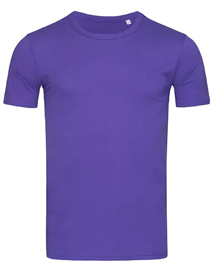 Heren T-shirt Stedman Morgan Crew Neck ST9020 in Heren T-shirt Stedman Morgan Crew Neck ST9020 - Deep Lilac