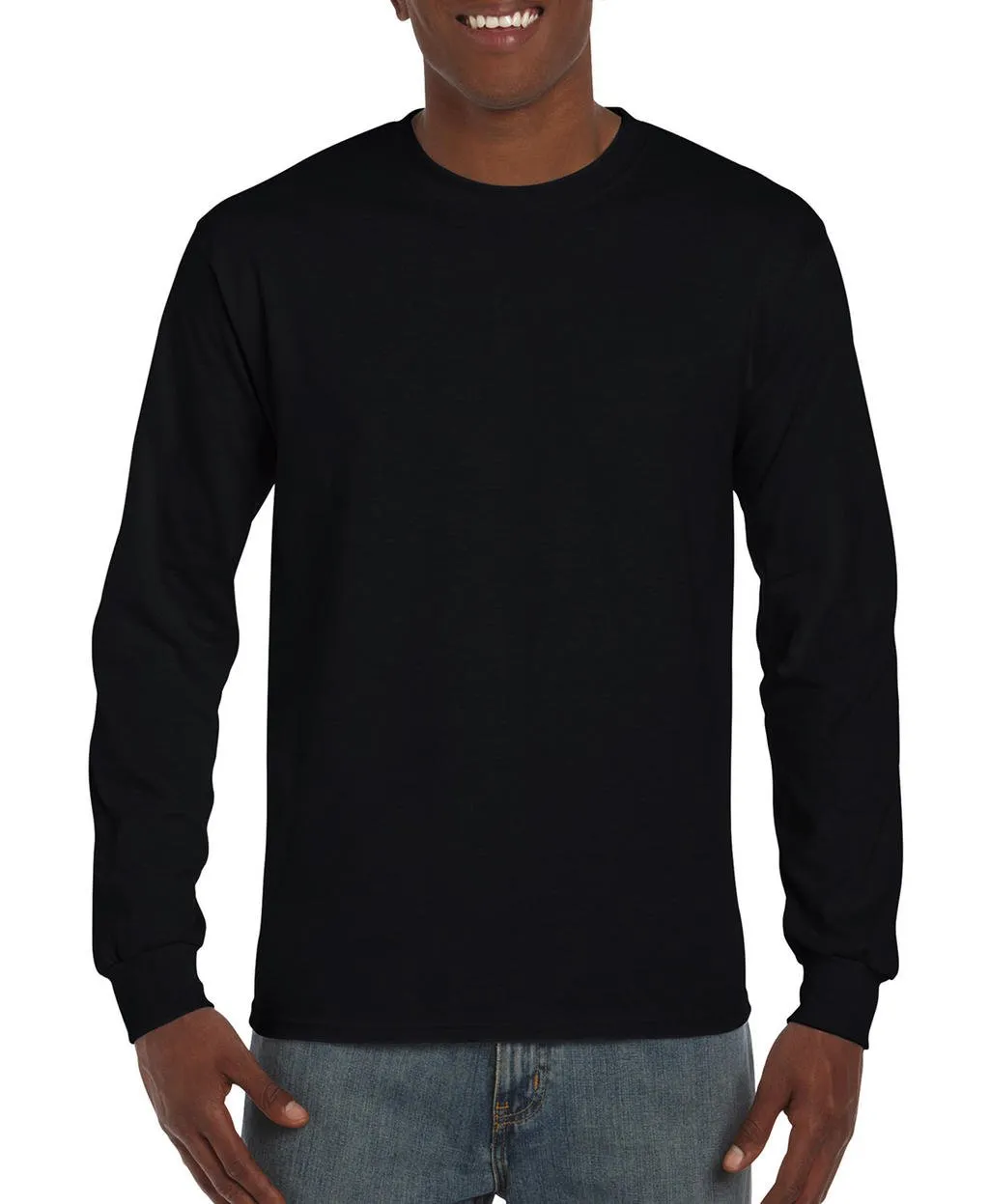 Heren T-shirt lange mouw Gildan Hammer H400 productfoto