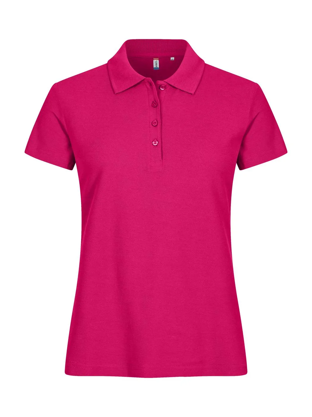 Dames Polo Clique Basic 028231 in Helder Kersen