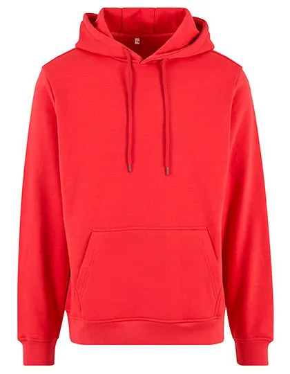 Heren Hoodie Basic Build Your Brand BB001 in Heren Hoodie Basic Build Your Brand BB001 - City Red