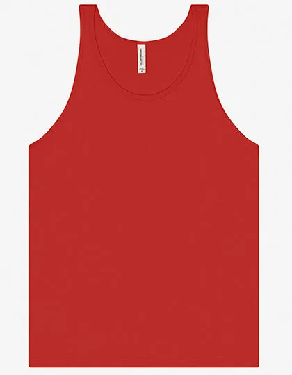 Heren Tanktop Bella Jersey 3480 in Heren Tanktop Bella Jersey 3480 - Red