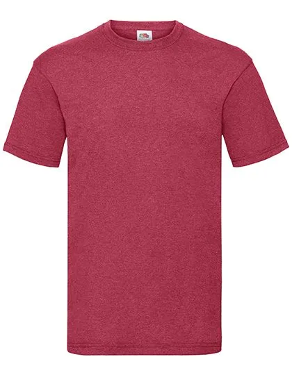 T-shirts Fruit of the Loom Value weight 61-036-0 in T-shirts Fruit of the Loom Value weight 61-036-0 - Vintage Heather Red