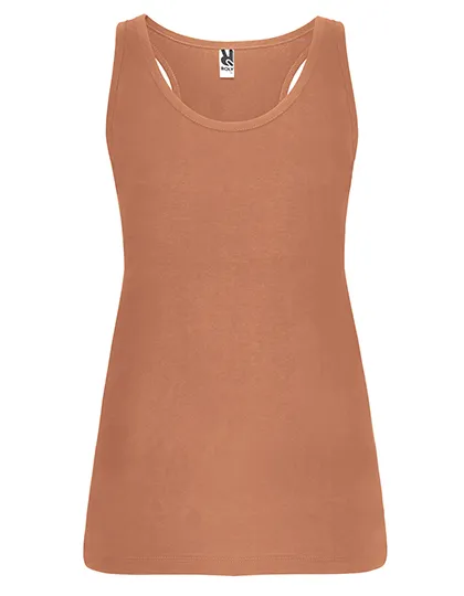 Dames Tanktop Brenda Roly CA6535 in Dames Tanktop Brenda Roly CA6535 - Clay Orange