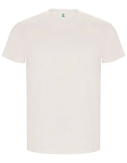 Heren T-shirt Roly Golden Organic CA6690 in Heren T-shirt Roly Golden Organic CA6690 - Vintage White