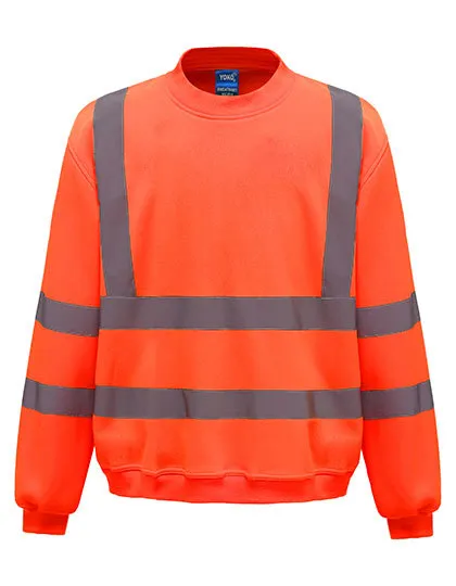 Sweater High Visibility HVJ510 in Sweater High Visibility HVJ510 Hi-Vis Orange
