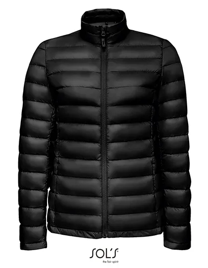 Dames Winterjas Sol's Wilson 02899 in Dames Winterjas Sol's Wilson 02899 Zwart