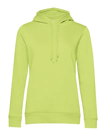 Dames Hoodie B&C Inspire WW34B in Dames Hoodie B&C Inspire WW34B - Lime