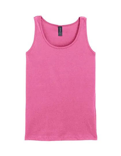 Dames Tank Top Gildan 64200L in Dames Tank Top Gildan 64200L - Azalea