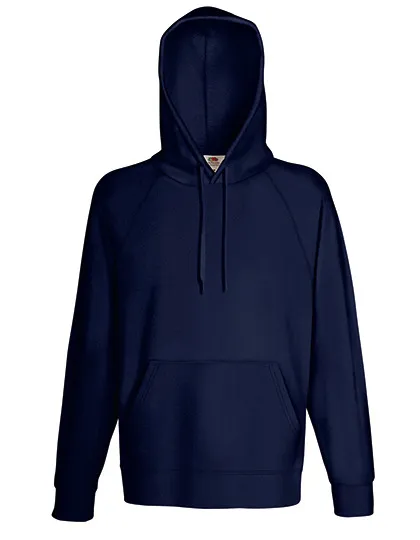 Heren Hoodie Fruit of the Loom Lightweight 62-140-0 in Heren Hoodie Fruit of the Loom Lightweight 62-140-0 Deep Navy