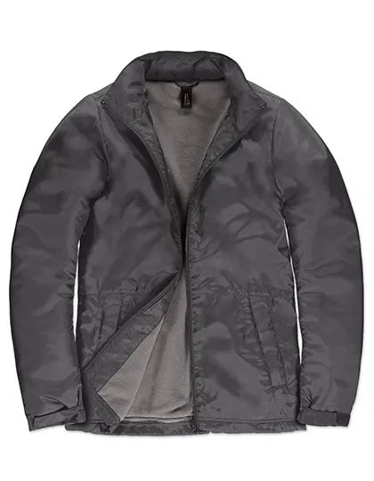 Dames Jas Multi-Active B&C JW826 in Dames Jas Multi-Active B&C JW826 Dark Grey