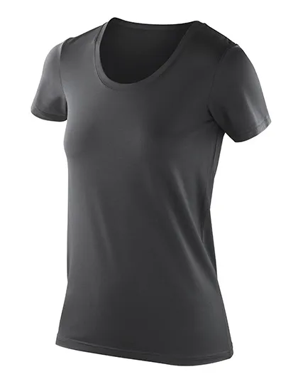 Dames Sportshirt Spiro Impact Softex S280F in Dames Sportshirt Spiro Impact Softex S280F - Black