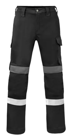 Havep Werkbroek Force+ 80395 in zwart-charcoal